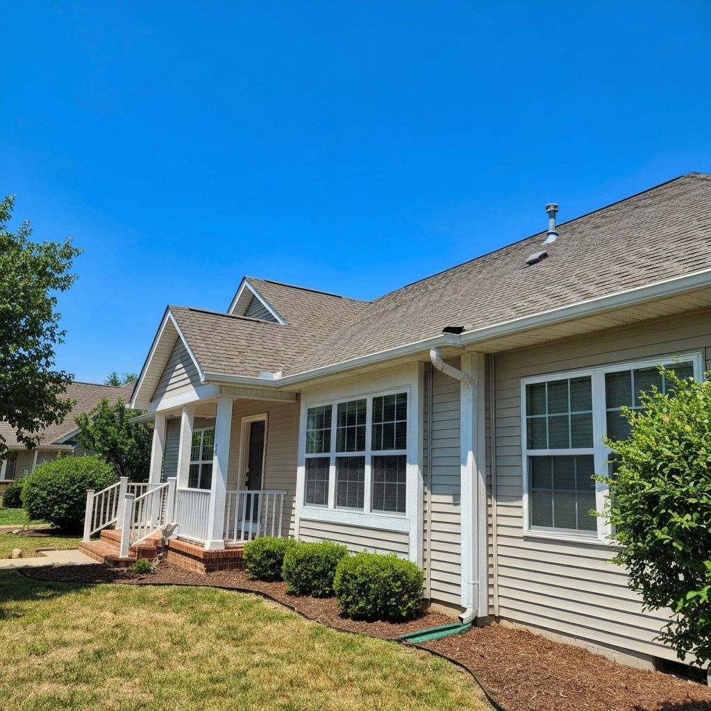 Storm Damage Roof Repair - After