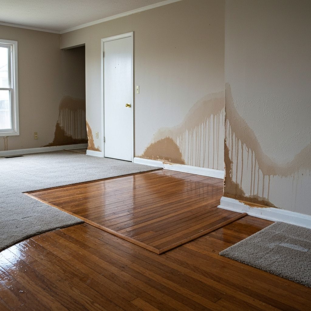 Water Damage Repair - Before